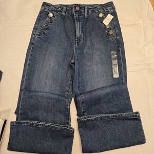 Gap Women's 70s Flare Jeans Dark Wash Size 10 30R New With Tags